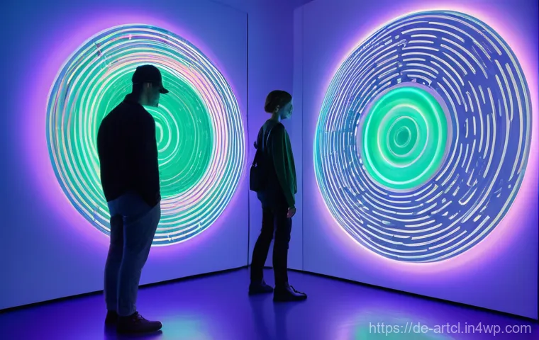 사운드 아트 프로젝트의 개인적 및 사회적 영향 - **The Urban Symphony**
    A young woman in her mid-20s, wearing a stylish yet modest long coat and ...